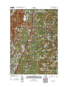 Gansevoort New York Historical topographic map, 1:24000 scale, 7.5 X 7.5 Minute, Year 2013