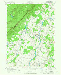 Gardiner New York Historical topographic map, 1:24000 scale, 7.5 X 7.5 Minute, Year 1957