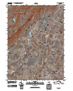 Gardiner New York Historical topographic map, 1:24000 scale, 7.5 X 7.5 Minute, Year 2010