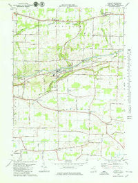 Gasport New York Historical topographic map, 1:25000 scale, 7.5 X 7.5 Minute, Year 1979