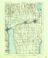 Geneva New York Historical topographic map, 1:62500 scale, 15 X 15 Minute, Year 1902