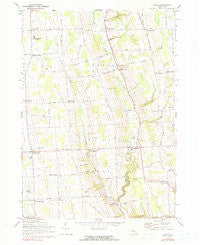 Genoa New York Historical topographic map, 1:24000 scale, 7.5 X 7.5 Minute, Year 1970