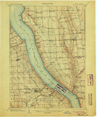 Genoa New York Historical topographic map, 1:62500 scale, 15 X 15 Minute, Year 1902