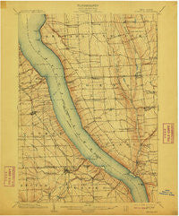 Genoa New York Historical topographic map, 1:62500 scale, 15 X 15 Minute, Year 1902