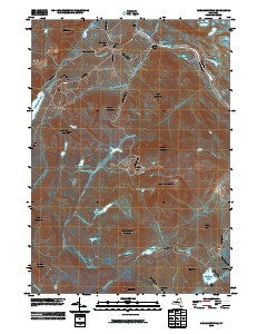 Gore Mountain New York Historical topographic map, 1:24000 scale, 7.5 X 7.5 Minute, Year 2010