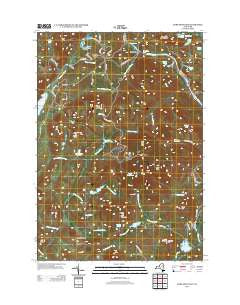 Gore Mountain New York Historical topographic map, 1:24000 scale, 7.5 X 7.5 Minute, Year 2013