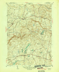 Grafton New York Historical topographic map, 1:31680 scale, 7.5 X 7.5 Minute, Year 1946