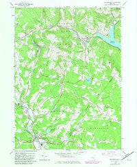 Grahamsville New York Historical topographic map, 1:24000 scale, 7.5 X 7.5 Minute, Year 1982