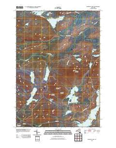 Grampus Lake New York Historical topographic map, 1:24000 scale, 7.5 X 7.5 Minute, Year 2010
