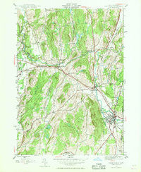 Granville New York Historical topographic map, 1:24000 scale, 7.5 X 7.5 Minute, Year 1944