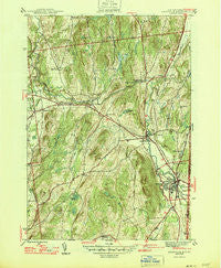 Granville New York Historical topographic map, 1:31680 scale, 7.5 X 7.5 Minute, Year 1946
