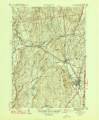 Granville New York Historical topographic map, 1:31680 scale, 7.5 X 7.5 Minute, Year 1946