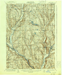 Greene New York Historical topographic map, 1:62500 scale, 15 X 15 Minute, Year 1904