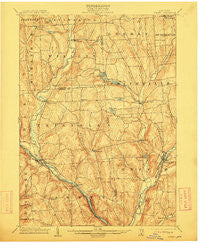 Greene New York Historical topographic map, 1:62500 scale, 15 X 15 Minute, Year 1904