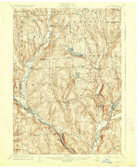 Greene New York Historical topographic map, 1:62500 scale, 15 X 15 Minute, Year 1904