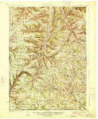 Greenwood New York Historical topographic map, 1:62500 scale, 15 X 15 Minute, Year 1926