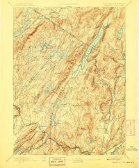 Greenwood Lake New York Historical topographic map, 1:62500 scale, 15 X 15 Minute, Year 1903