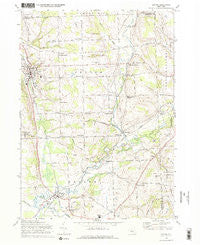 Groton New York Historical topographic map, 1:24000 scale, 7.5 X 7.5 Minute, Year 1970