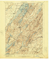 Hammond New York Historical topographic map, 1:62500 scale, 15 X 15 Minute, Year 1912