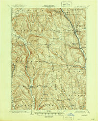Harford New York Historical topographic map, 1:62500 scale, 15 X 15 Minute, Year 1903