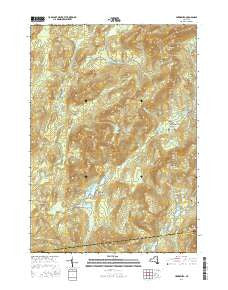 Harrisburg New York Current topographic map, 1:24000 scale, 7.5 X 7.5 Minute, Year 2016