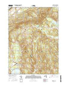 Hartfield New York Current topographic map, 1:24000 scale, 7.5 X 7.5 Minute, Year 2016
