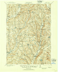 Hartwick New York Historical topographic map, 1:62500 scale, 15 X 15 Minute, Year 1910