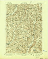 Hartwick New York Historical topographic map, 1:62500 scale, 15 X 15 Minute, Year 1912