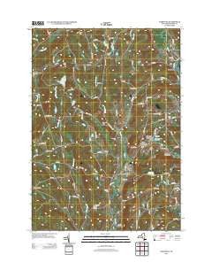 Hartwick New York Historical topographic map, 1:24000 scale, 7.5 X 7.5 Minute, Year 2013