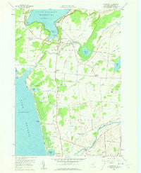 Henderson New York Historical topographic map, 1:24000 scale, 7.5 X 7.5 Minute, Year 1959