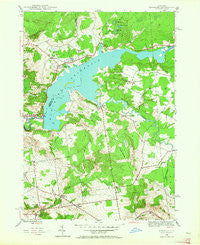 Hinckley New York Historical topographic map, 1:24000 scale, 7.5 X 7.5 Minute, Year 1946