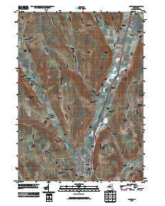 Homer New York Historical topographic map, 1:24000 scale, 7.5 X 7.5 Minute, Year 2010