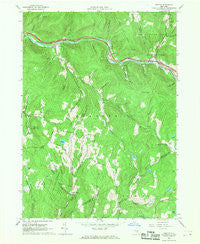 Horton New York Historical topographic map, 1:24000 scale, 7.5 X 7.5 Minute, Year 1965