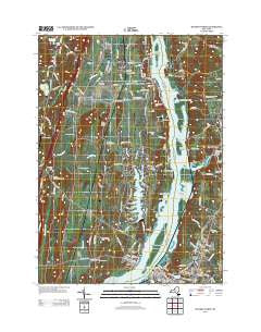Hudson North New York Historical topographic map, 1:24000 scale, 7.5 X 7.5 Minute, Year 2013