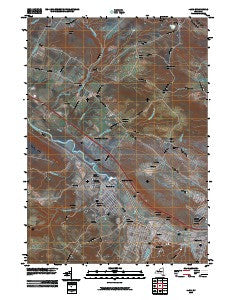 Ilion New York Historical topographic map, 1:24000 scale, 7.5 X 7.5 Minute, Year 2010