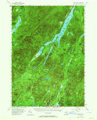 Indian Lake New York Historical topographic map, 1:62500 scale, 15 X 15 Minute, Year 1954