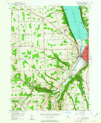 Ithaca West New York Historical topographic map, 1:24000 scale, 7.5 X 7.5 Minute, Year 1949