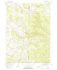 Ivory New York Historical topographic map, 1:24000 scale, 7.5 X 7.5 Minute, Year 1954