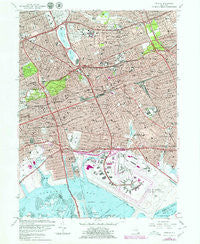Jamaica New York Historical topographic map, 1:24000 scale, 7.5 X 7.5 Minute, Year 1979
