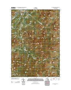Jay Mountain New York Historical topographic map, 1:24000 scale, 7.5 X 7.5 Minute, Year 2013