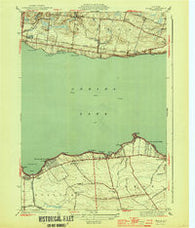 Jewell New York Historical topographic map, 1:31680 scale, 7.5 X 7.5 Minute, Year 1944