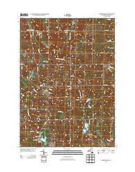 Johnsonburg New York Historical topographic map, 1:24000 scale, 7.5 X 7.5 Minute, Year 2013