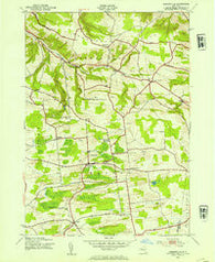 Jordanville New York Historical topographic map, 1:24000 scale, 7.5 X 7.5 Minute, Year 1943