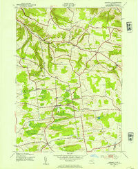 Jordanville New York Historical topographic map, 1:24000 scale, 7.5 X 7.5 Minute, Year 1943