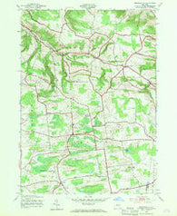 Jordanville New York Historical topographic map, 1:24000 scale, 7.5 X 7.5 Minute, Year 1943