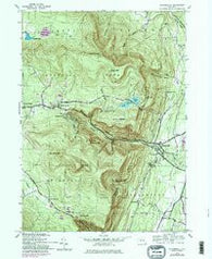 Kaaterskill New York Historical topographic map, 1:24000 scale, 7.5 X 7.5 Minute, Year 1946