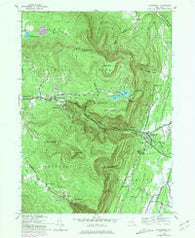 Kaaterskill New York Historical topographic map, 1:24000 scale, 7.5 X 7.5 Minute, Year 1946