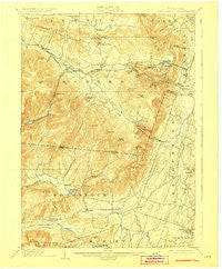 Kaaterskill New York Historical topographic map, 1:62500 scale, 15 X 15 Minute, Year 1903