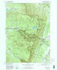 Kaaterskill Clove New York Historical topographic map, 1:24000 scale, 7.5 X 7.5 Minute, Year 1946