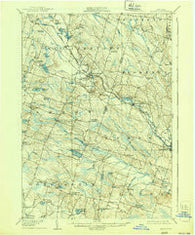 Kasoag New York Historical topographic map, 1:62500 scale, 15 X 15 Minute, Year 1906